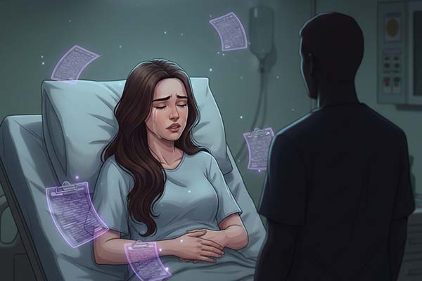 Mulher grávida com direito a um parto respeitoso